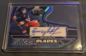 2025 Leaf Metal Steel Blades Prismatic Brian Leetch Auto /4 - Picture 1 of 2