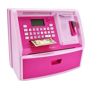 Caisse d'épargne parlante ATM, tirelire numérique, distributeur automatique de pièces d'argent pour enfant... - Photo 1/6