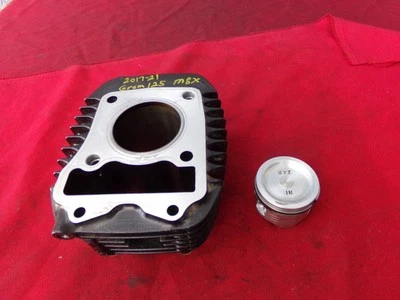 HONDA GROM MSX125 CYLINDER W/ PISTON RINGS CLIPS PIN 2014-2020 NICE OEM MSX 125 — 第 1/4 张图片