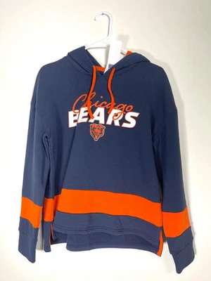 Chicago Bears Navy Pullover Hoodie Women's Medium - Officially Licensed NWT - Image 1 of 4
