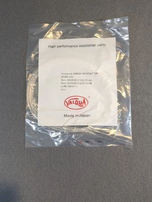 NEW VALQUA ARMOR CRYSTAL E60 AS568 378 O RINGS SEALS FREE SHIPPING - Image 1 of 2