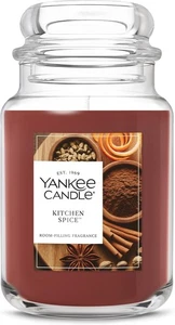 Kitchen Spice Scented Candle Large Jar 22oz Holiday Christmas 150Hr Burn Time - Picture 1 of 7