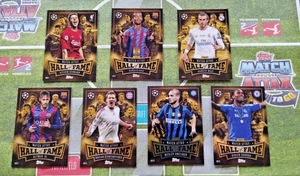HALL OF FAME Full set - Topps Match Attax UEFA CL 2025/26 - HOF1 to HOF7 - Picture 1 of 4
