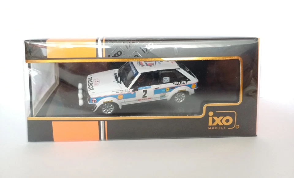 IXO Talbot Sunbeam Lotus, G. Frequelin, Tour de Corse 1981, 1/43 Литая модель Ралли - Изображение 1 из 1