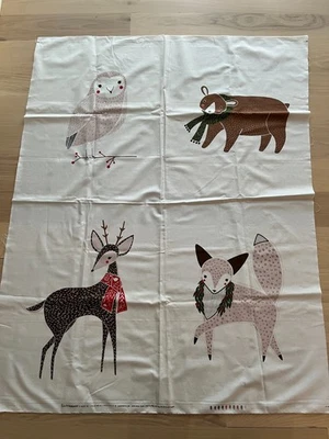 Moda Fabrics Gingerber Merriment Animal Panel - Image 1 of 4