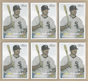 Lot of (6) 2006 Topps Heritage PAUL KONERKO #28 White Sox -- FREE/FAST SHIPPING - Picture 1 of 1