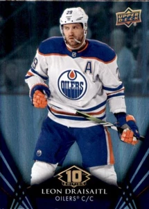 Carta Leon Draisaitl 2024/25 Tim Hortons 10° Edizione #30 Edmonton Oilers - Foto 1 di 2