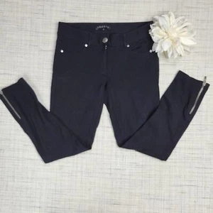 Theory Zipper Ankle Legging Stretch Black Size 0 - Picture 1 of 8