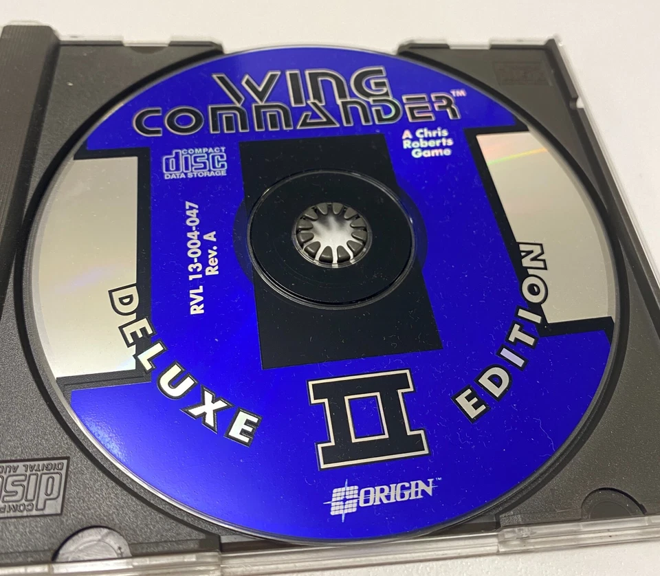 Wing Commander II: Vengeance of the Kilrathi Rev. A PC Game PAL - Only CD - Image 1 of 1