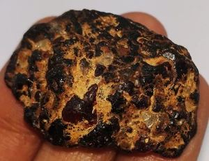 Piedra preciosa suelta 100 % natural granate áspera 81,55 quilates con regalo gratis - Imagen 1 de 6