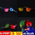2pcs Artificial Bird Realistic Mini Fake Birds Random Color Ornaments Home Decor