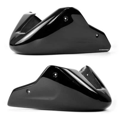 Alerón carenado Pyramid Belly Pan negro brillante Kawasaki Z 650 y RS 2017-2024 Foto 1 de 4