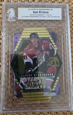 Daniel Alfredsson In The Game Auto Gold 7/10!