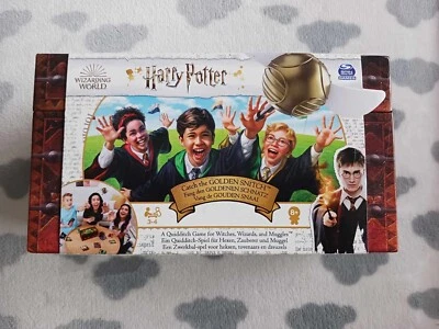 Harry Potter: Catch the Golden Snitch - New In Box- Card Game by Spin Master - Image 1 of 4