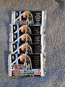 (5) Sealed Packs ~ 1992-93 NBA Hoops Basketball Series 2 - Possible Shaq Rookies - Picture 1 of 2