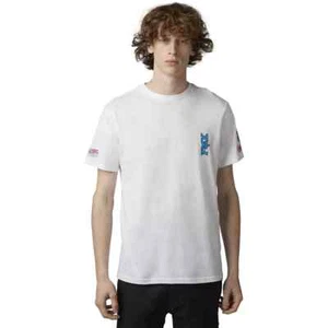 FOX RACING BARBED WIRE TEE WHITE SIZE LARGE - 30524-190-L - Picture 1 of 2