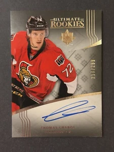 2016-17 UPPER DECK THOMAS CHABOT ULTIMATE COLLECTION ROOKIES AUTO RC Senators - Picture 1 of 3