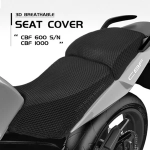 CBF 600 3D Mesh Seat Cover For Honda CBF600 N CBF1000 Breathable Seat Cushion - Picture 1 of 11