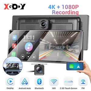 11,3" Tragbares 4K Apple CarPlay Android Auto Touchscreen Autoradio kabellos BT - Bild 1 von 14