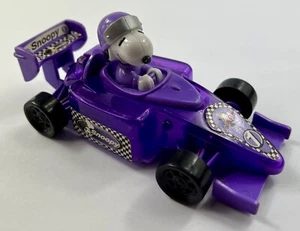 2001 Peanuts Snoopy Purple Race Car Snoopy Racer #1 UFS Vintage - Free Ship  NCC - Picture 1 of 10