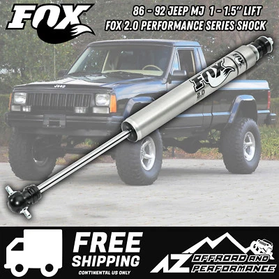 Amortiguador trasero Fox 2.0 Performance Series IFP para Jeep Comanche MJ '86-'92 1"-1.5" Foto 1 de 3
