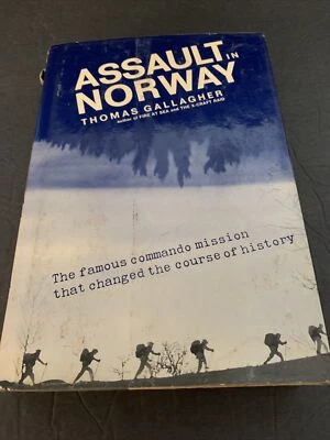 WW2 History: Assault In Norway- Thomas Gallagher / First Edition / KRP — 第 1/4 张图片