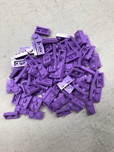 LEGO Parts - Medium Lavender Plate 1 x 2 - No 3023- QTY 100 - Picture 1 of 4