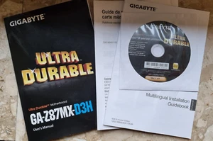 GIGABYTE GA-Z87MX-D3H - Handbuch Installation Guidebook Treiber CD - Afbeelding 1 van 1