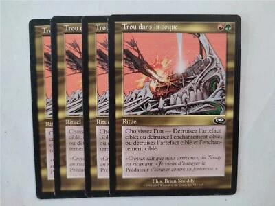 MTG 4X FRENCH PLANESHIFT HULL BREACH NM MAGIC THE GATHERING COMMON SORCERY - Image 1 of 4
