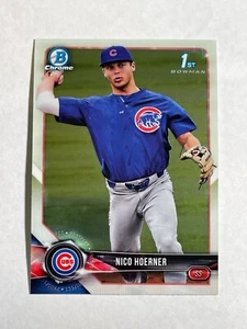 Bowman Draft 2018 - Cromo Nico Hoerner #BDC-165 (RC) - Foto 1 di 2