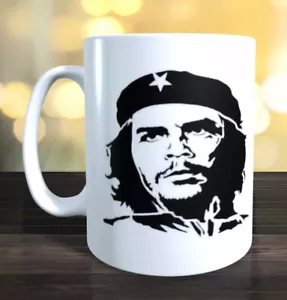 Che Guevara Kaffee- und Revolutionstasse 11 Unzen Geschenk kommunistische Neuheit Kuba - Bild 1 von 4