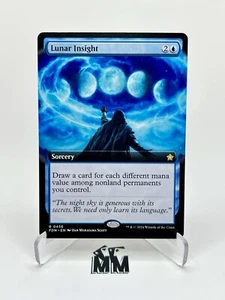 Magic The Gathering Lunar Insight 0456 | ARTE EXTENDIDO RARO | Casi Como Nuevo | FDN | 2024 - Imagen 1 de 1
