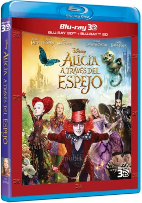 Alicia a través del Espejo Blu-ray 3D + 2D REGION LIBRE.A-B-C (NUEVO PRECINTADO) - Imagen 1 de 3