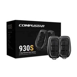 Compustar Car Remote Starter System with 2 Remotes 1500 Feet Range CS930S NEW - Picture 1 of 2