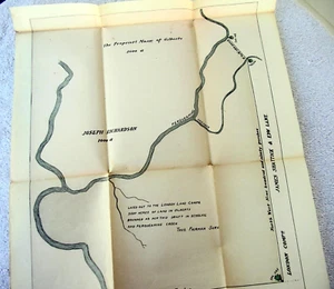 1700  Thomas Fairman MAP of Manor Of Gilbert, Penna. 1894 Reprint #6 - Picture 1 of 7