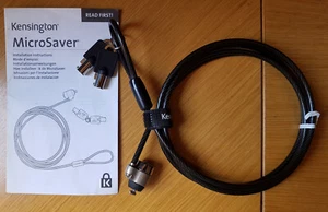 Kensington MicroSaver 1,8m security cable for 3mm slot with 2 keys (-76) - Imagen 1 de 3