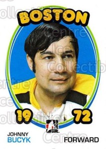 2009-10 ITG 1972 The Year In Hockey Blank Backs #2 Johnny Bucyk