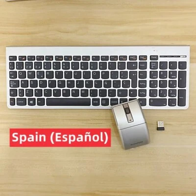 LenovoSK-8861 ZTM600 Wireless Keyboard and N70 Laser Mouse Set Spanish layout  - Image 1 of 4