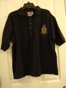 Men's Team Edition MISSOURI TIGERS MIZZOU Black Short Sleeve Polo Shirt Size M - Picture 1 of 8