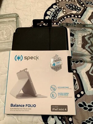Funda para Tablet Speck Balance Folio para iPad Mini 4 Vista Ángulo de Despertar/Sueño Automático Foto 1 de 4