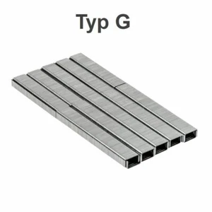 3000 x Tackerklammern Typ G Breite 10,6 mm, Länge: 6 mm Hammertacker Handtacker - Bild 1 von 1