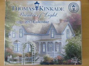 Thomas Kinkade Painter of Light 2017 Calendar Day-to-Day Nice - Imagen 1 de 4