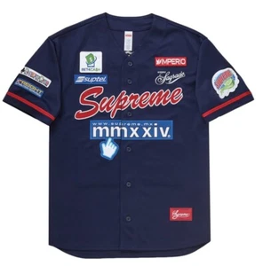 In-Hand Supreme Chosen One Baseball Jersey Navy Size: L - Picture 1 of 4