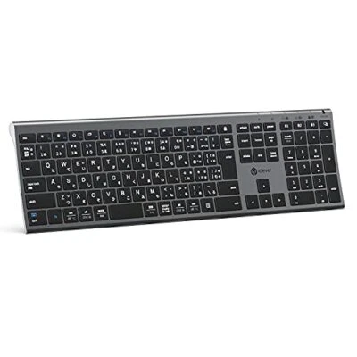 iClever IC-BK23 Bluetooth Keyboard Supports Connectivity to 3 Japanese Devices - Image 1 of 4