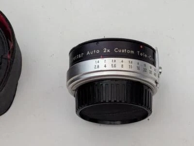 Vivitar Auto     2x  Custom Teleconverter for Minolta MD Mount - Image 1 of 3