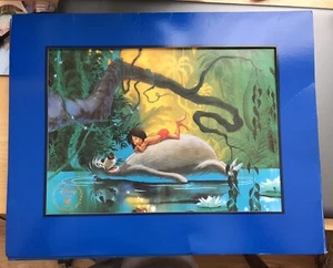 Jungle Book 30th Anniversary Disney Store Exclusive Commemorative Lithograph VTG - Picture 1 of 4