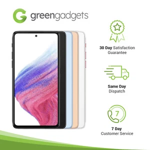 Samsung Galaxy A53 5G 128GB Black Blue Orange White - Excellent Condition - Picture 1 of 5