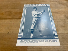 1948 Antique Exhibit Hall of Fame Baseball Great Card Grover Alexander