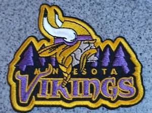 Minnesota Vikings Embroidered IRON ON PATCH - Picture 1 of 3