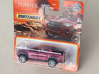 DIECAST MATCHBOX 1:66 TOYOTA HILUX PICKUP mint in box 13/100. - Immagine 1 di 4